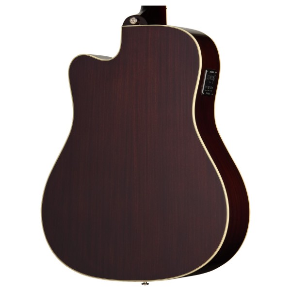 Epiphone Hummingbird Studio EC, Natural - back of body