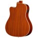 Epiphone Hummingbird Studio EC, Heritage Cherry Sunburst - back of body