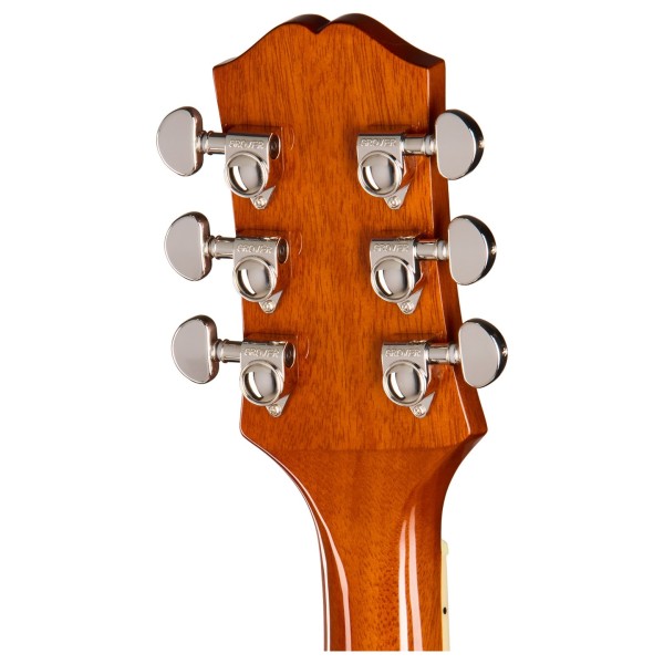 Epiphone Hummingbird Studio EC, Heritage Cherry Sunburst - back of headstock