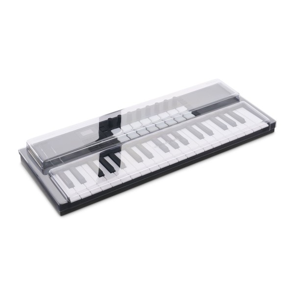 Decksaver LE Novation Launchkey Mini 37 MK4 Cover (Light Edition) - Angled