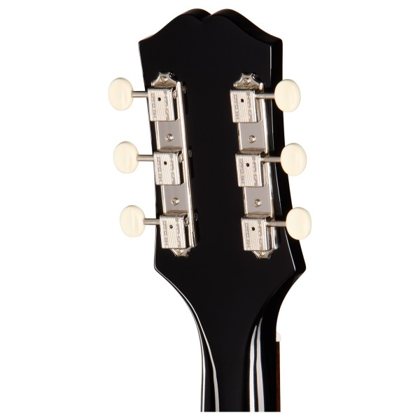 Epiphone Blues King Studio, Ebony - back of headstock