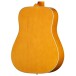 Epiphone Dove Studio, Natural - back of body