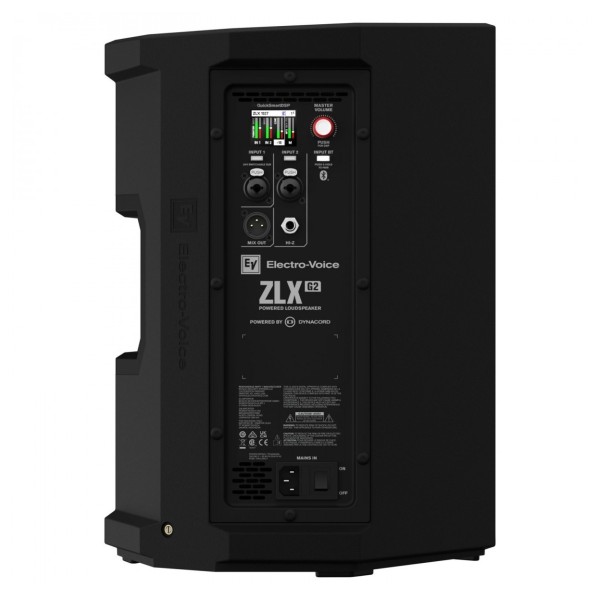 Electro-Voice ZLX-8P G2 8" Active PA Speaker, Rear