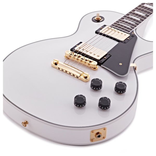 Gibson Custom Les Paul Custom, Alpine White #CS502717 - lower bout