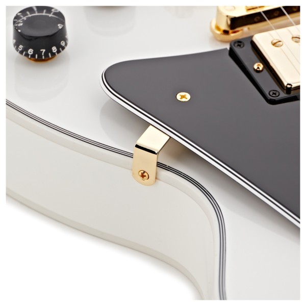 Gibson Custom Les Paul Custom, Alpine White #CS502717 - scratchplate