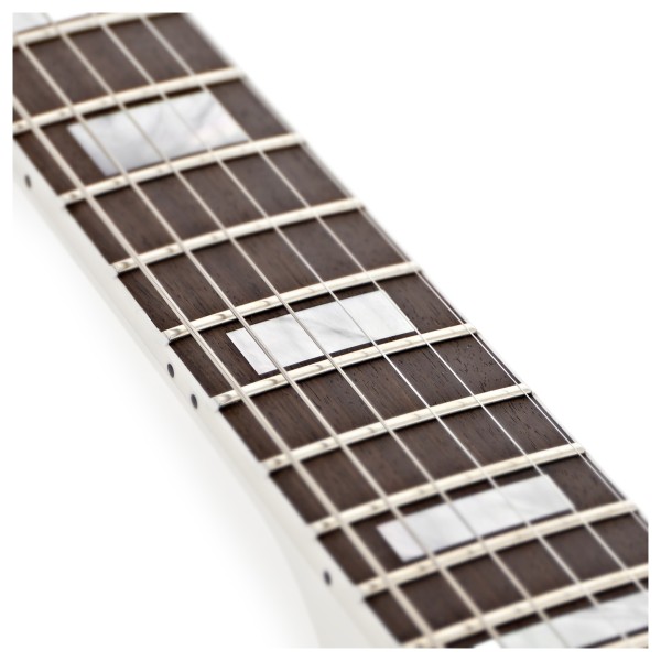 Gibson Custom Les Paul Custom, Alpine White #CS502717 - fretboard