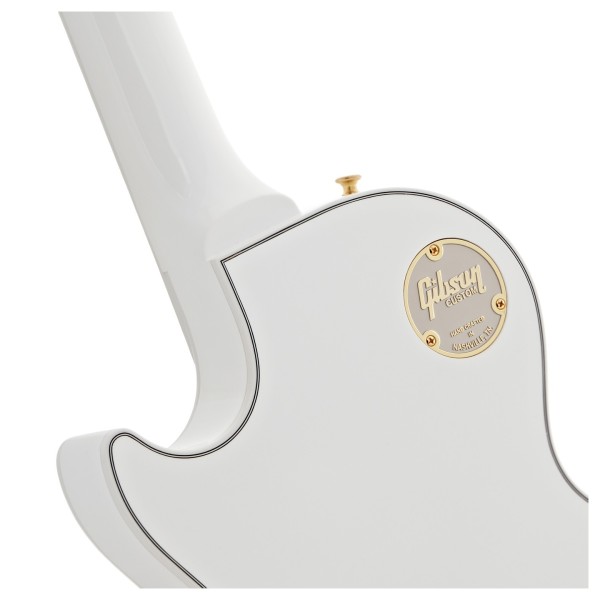 Gibson Custom Les Paul Custom, Alpine White #CS502717 - neck joint