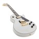 Gibson Custom Les Paul Custom, Alpine White #CS502719 - angled shot