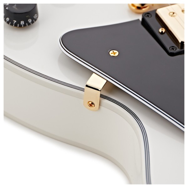 Gibson Custom Les Paul Custom, Alpine White #CS502719 - scratchplate