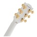 Gibson Custom Les Paul Custom, Alpine White #CS502719 - back of headstock