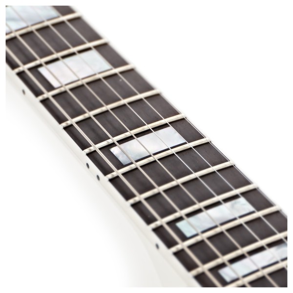Gibson Custom Les Paul Custom, Alpine White #CS502719 - fretboard