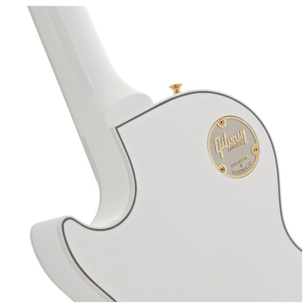 Gibson Custom Les Paul Custom, Alpine White #CS502719 - neck joint