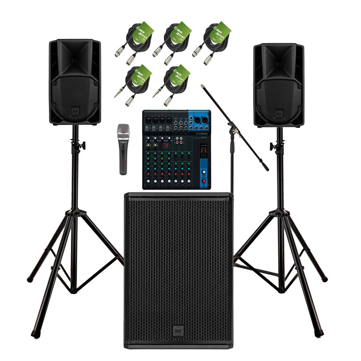 Click to view product details and reviews for Rcf Art 708 A Mk5 Complete Pa System Bundle.