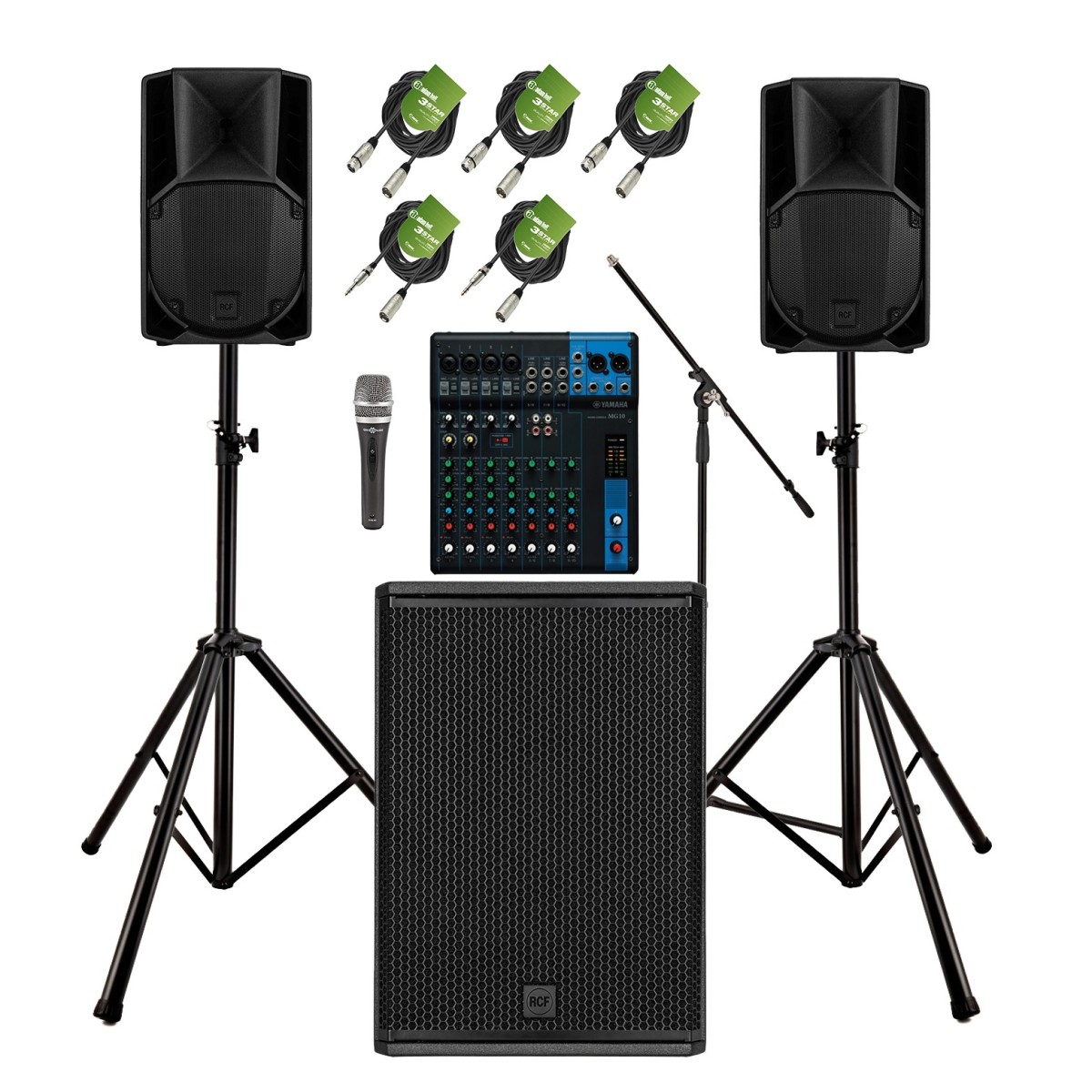 Click to view product details and reviews for Rcf Art 710 A Mk5 Complete Pa System Bundle.