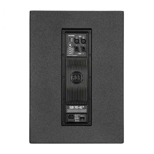 RCF SUB 705-AS MK3 15" Active PA Subwoofer, Rear