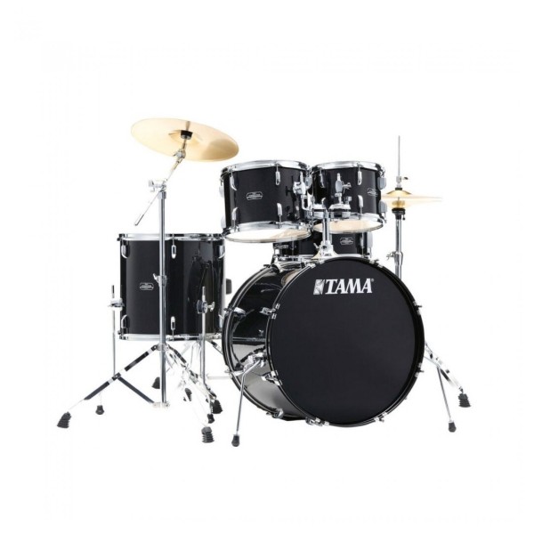 Tama Stagestar 22" 5pc Drum Kit, Black Sparkle