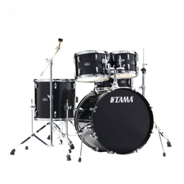 Tama Stagestar 20" 5pc Drum Kit, Black Sparkle