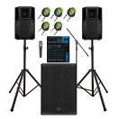 RCF ART 712-A MK5 Complete PA System Bundle