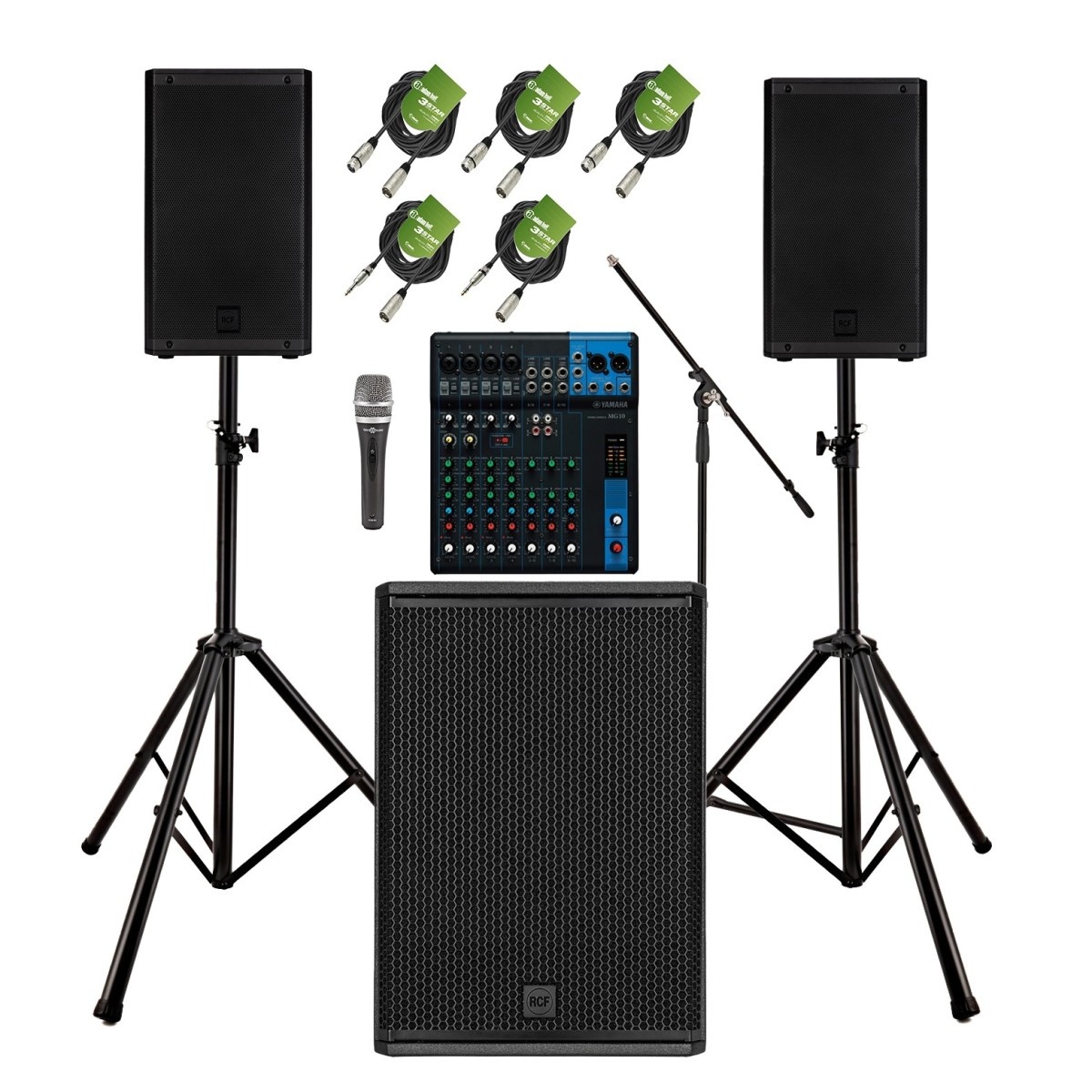 Click to view product details and reviews for Rcf Art 910 A Complete Pa System Bundle. Click to view product details and reviews for Rcf Art 910 A Complete Pa System Bundle.