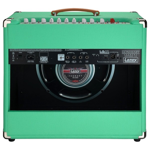 Laney Lionheart Foundry Series Super 60w Combo Limited Edition Sea Foam Green - back 