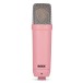 Rode NT1 Signature Condenser Studio Microphone, Pink - Front 