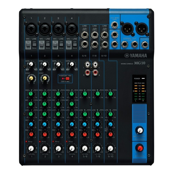 Yamaha MG10 Analog Mixer