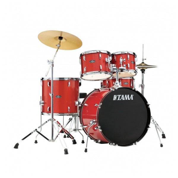 Tama Stagestar 20" 5pc Drum Kit, Red Sparkle