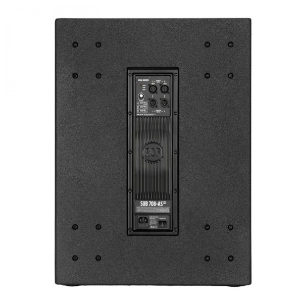 RCF SUB 708-AS MK3 18" Active PA Subwoofer, Rear