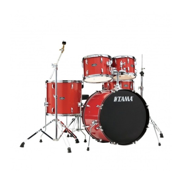 Tama Stagestar 22" 5pc Drum Kit w/Cymbals, Red Sparkle