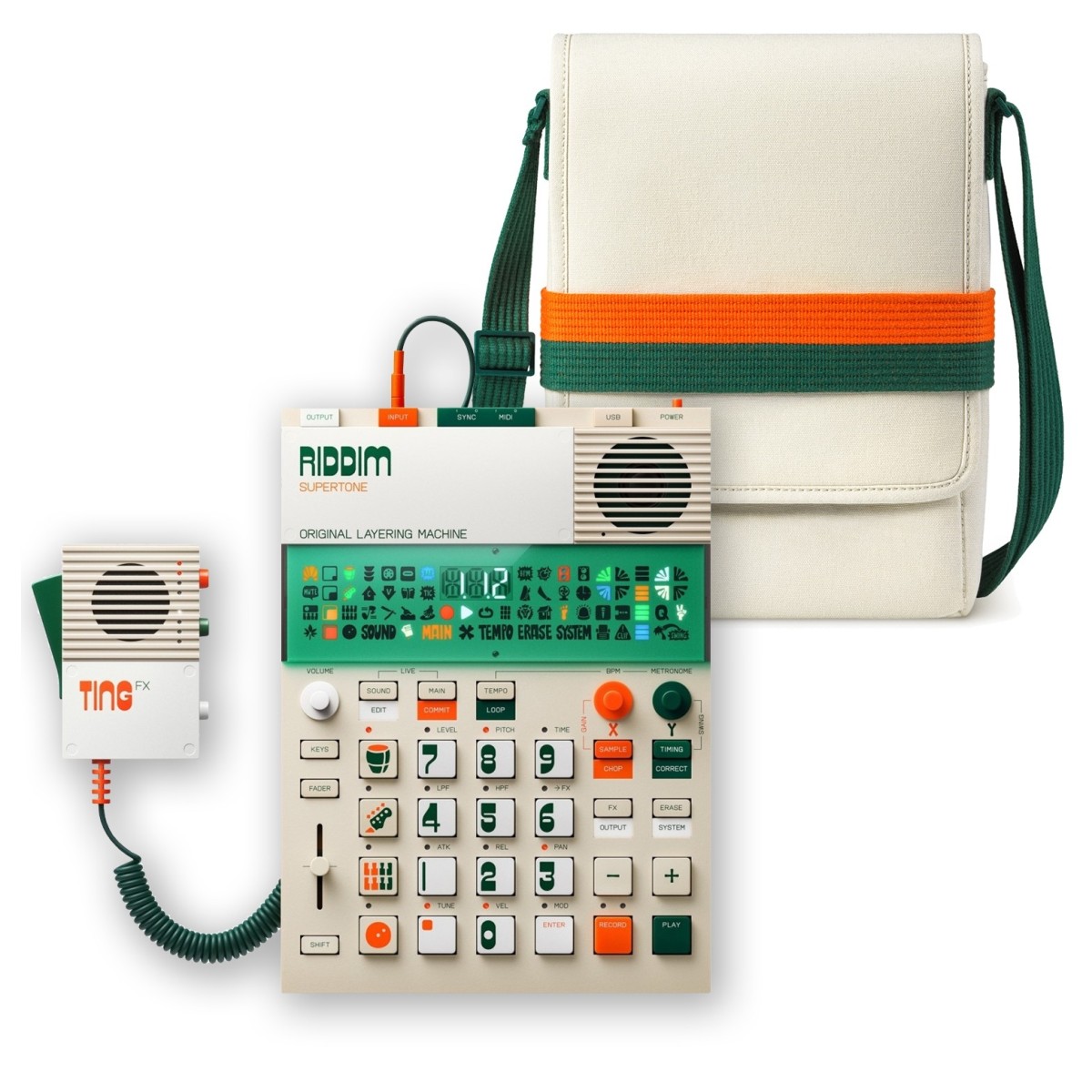 Click to view product details and reviews for Teenage Engineering Ep 40 Riddim N Ting With Shoulder Bag.