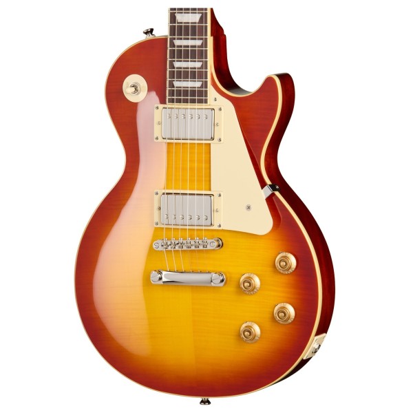 Epiphone Les Paul Standard 50s Figured, Washed Cherry Sunburst - body