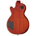 Epiphone Les Paul Standard 50s Figured, Washed Cherry Sunburst - back of body