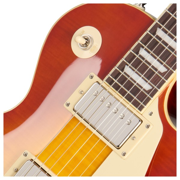 Epiphone Les Paul Standard 50s Figured, Washed Cherry Sunburst - pickup selector