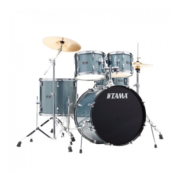 Tama Stagestar 20" 5pc Drum Kit w/Cymbals, Blue Mist