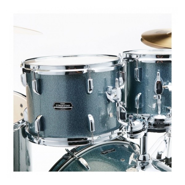 Tama Stagestar 20" 5pc Drum Kit w/Cymbals, Blue Mist