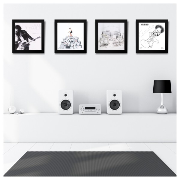 Display Your Records - Show And Listen Flip Frame Black