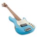 Sandberg California VM 5-String, Hardcore Aged Marley Blue - angled shot