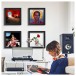 Show And Listen Vinyl Record Frame, Black - Lifestyle 3