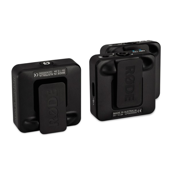 Rode Wireless Go II - Rear Angled Left