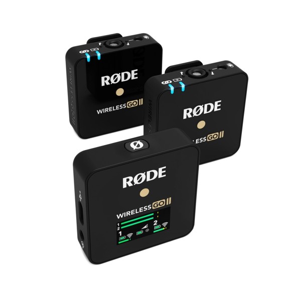 Rode Wireless Go II - Front Angled Right