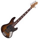 Sandberg California TM2 5-String, Soft Aged Goldburst