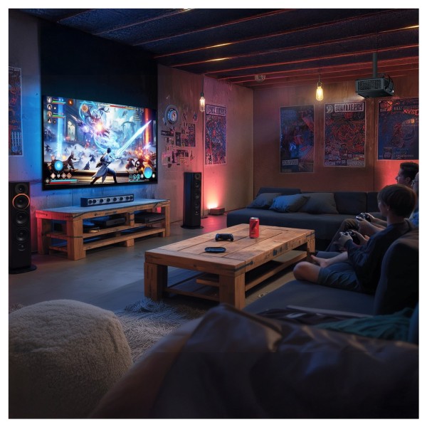 Optoma UHZ58LV 4K UHD Projector lifestyle 2