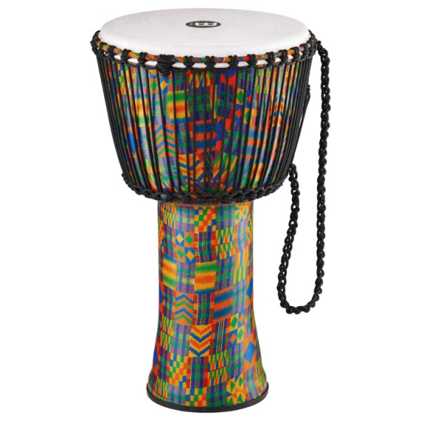 Meinl Travel Series 14 Inch Djembe Synthetic Head, Kenyan Quilt