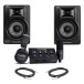M-Audio BX5BT and M-Track Duo HD Complete Home Recording Bundle - Full Package