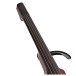 NS Design WAV4 Electric Violin, Transparent Red Gloss