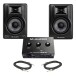 M-Audio BX5BT and M-Track Solo 2 Home Studio Bundle - Full Package