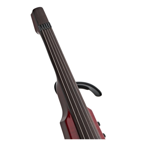 NS Design WAV5 Electric Violin, Transparent Red Gloss