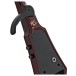NS Design WAV5 Electric Violin, Transparent Red Gloss