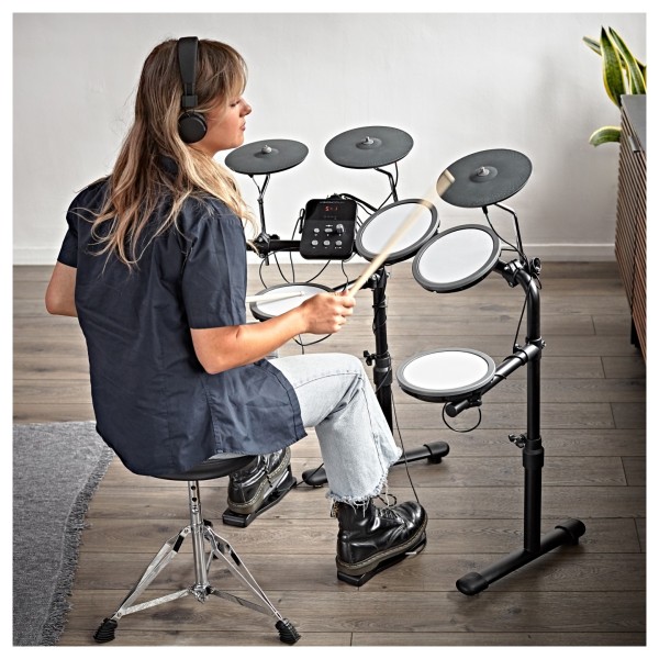 VISIONDRUM Electronic Drum Kit with Stool and Headphones