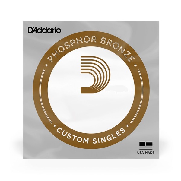 Daddario Pbb130 Phosphor Bronze Acoustic Bass Single Strings Long Scale 130